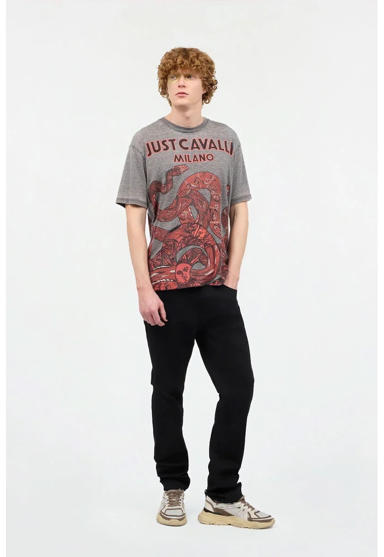 Oferte la Blugi slimfit cu buzunare frontale - Negru