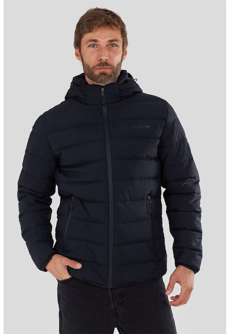 Oferte la Jacheta cu gluga pentru trekking Hubble - Bleumarin