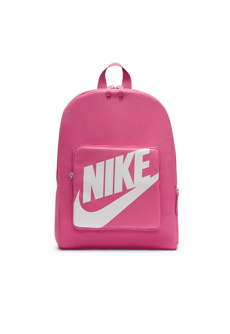 Oferte la Rucsac cu buzunar frontal cu fermoar - Alb/Fucsia