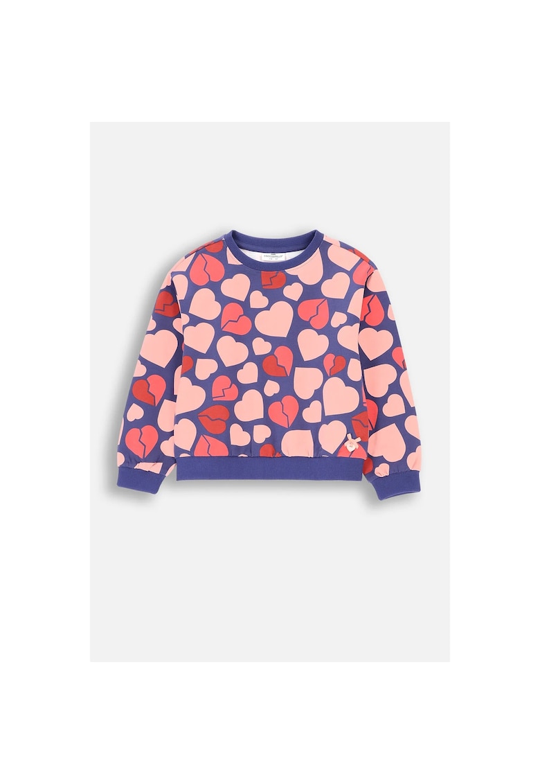 Oferte la Bluza sport cu imprimeu cu inimi