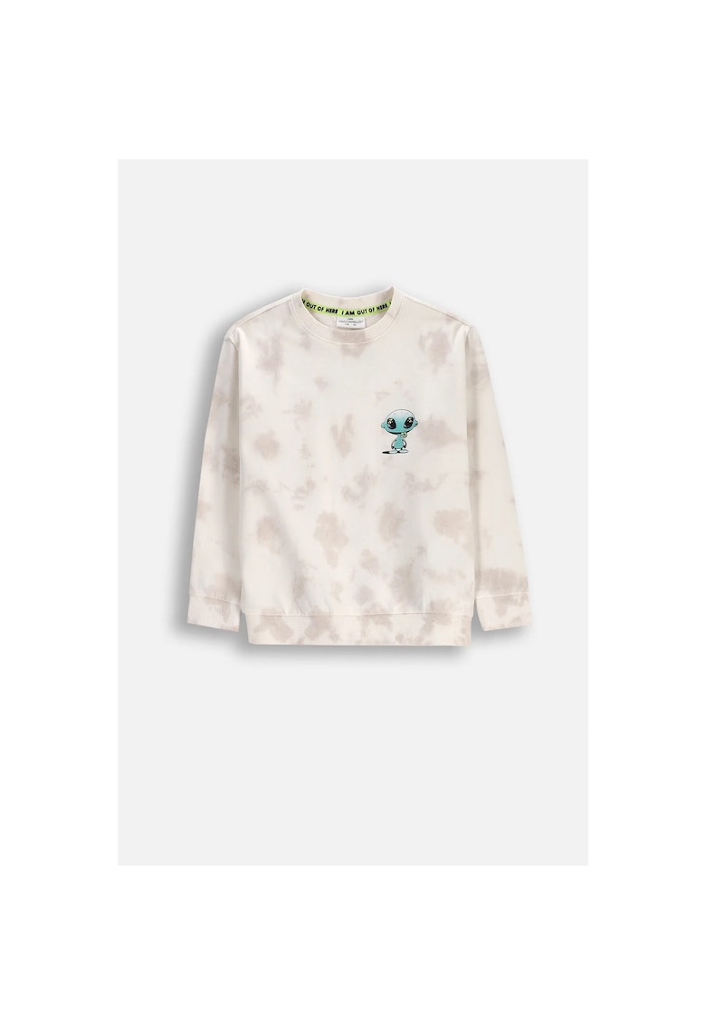 Oferte la Bluza  bumbac - bej - pentru baieti - confortabil