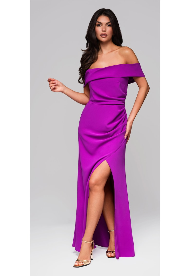 Oferte la Rochie de seara Maxi  LA-OM-DLR232 - Mov
