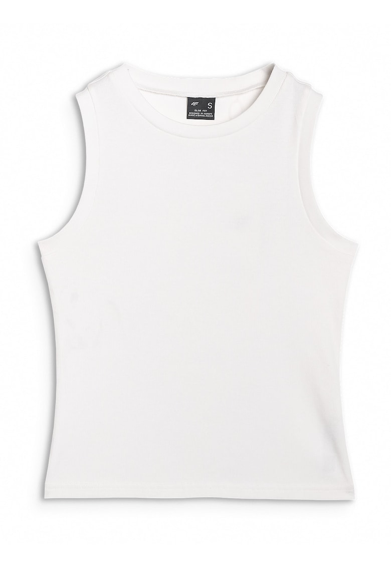 Oferte la Tricou dama WMM00TSLEF132-10S - 4F - Bumbac - Alb