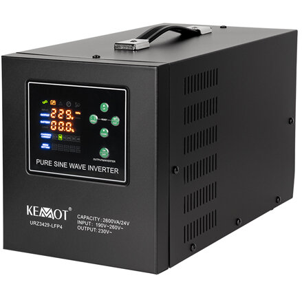 Oferte la UPS CENTRALE SINUS PUR 2600VA/1800W 24V KEMOT