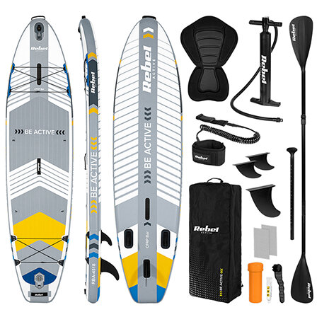Oferte la SET PLACA GONFLABILA STAND UP PADDLE SUP PRO REBEL ACTI