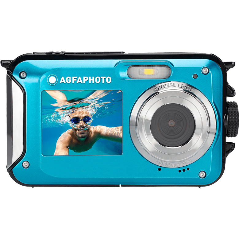 Oferte la Aparat Foto Digital Realishot WP8000 24MP Full HD Zoom 16x Impermeabil pana la 3M Albastru