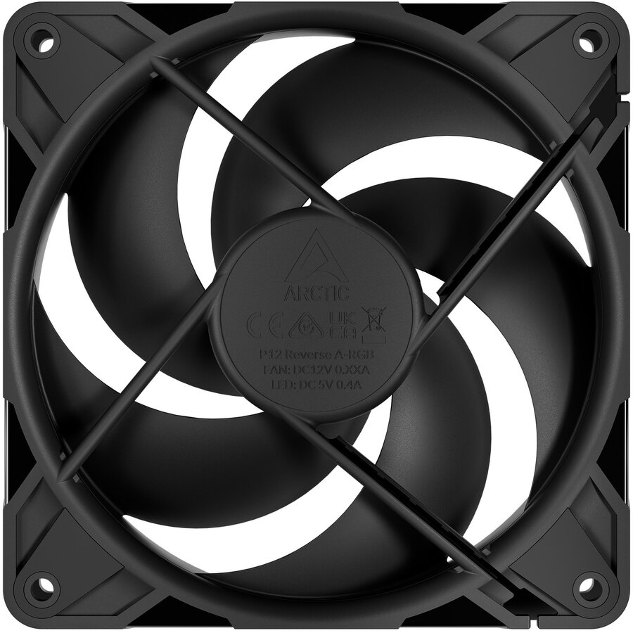 Oferte la Ventilator P12 Pro Reverse 120mm PWM Case Fan Reverse Airflow Black