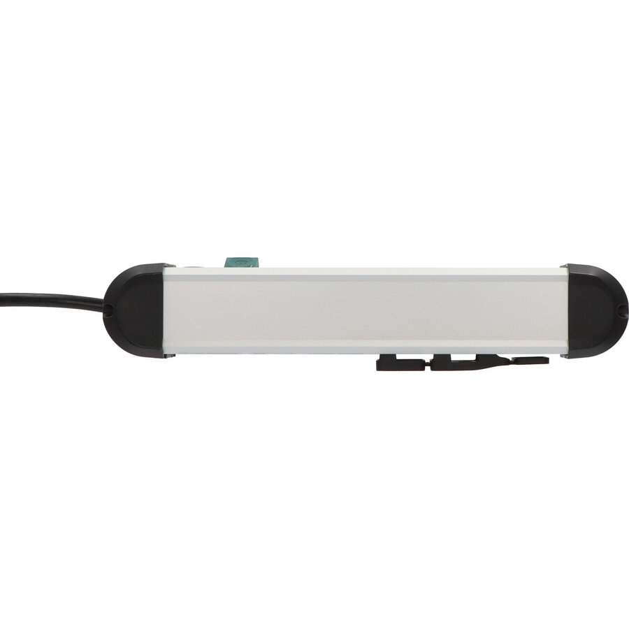 Oferte la Premium Alu-Line 4-way power strip (black/aluminum, 1.8 meter cable, with safety switch)