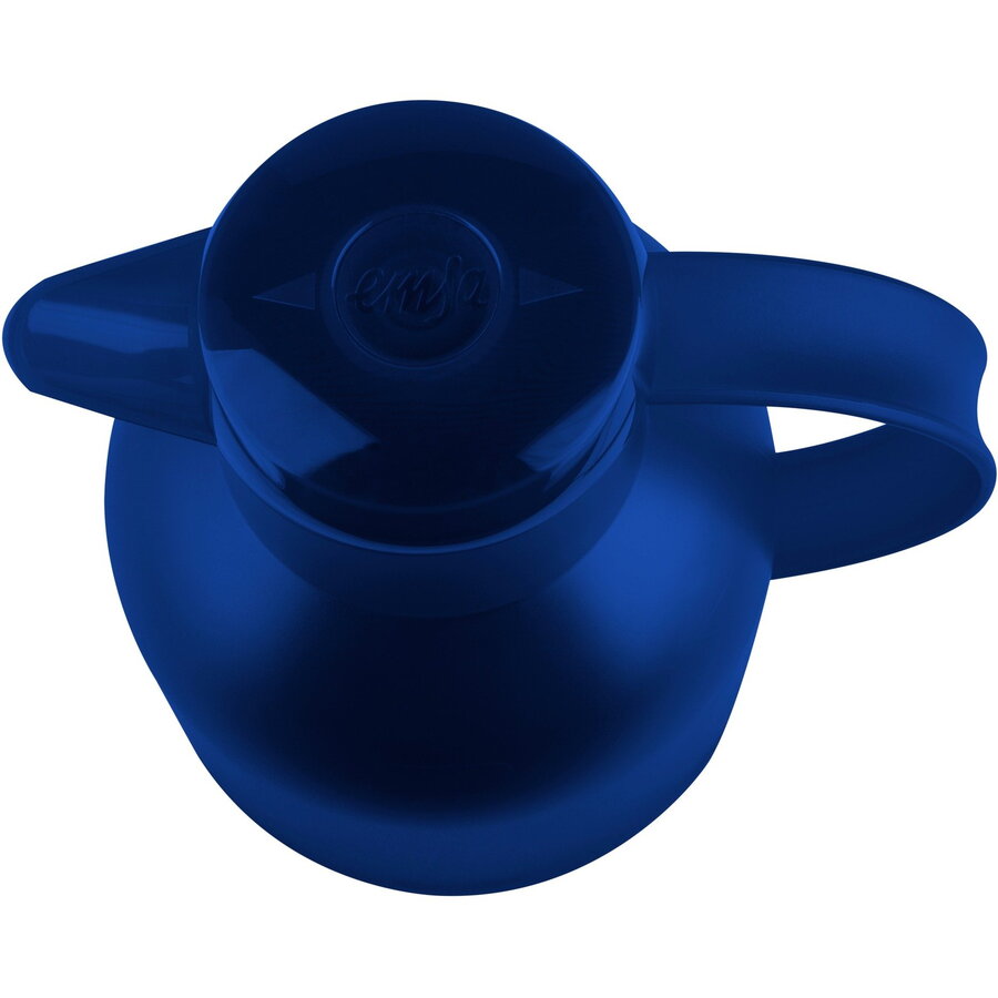 Oferte la SAMBA vacuum jug, 1 liter (blue/transparent, QUICK PRESS closure)