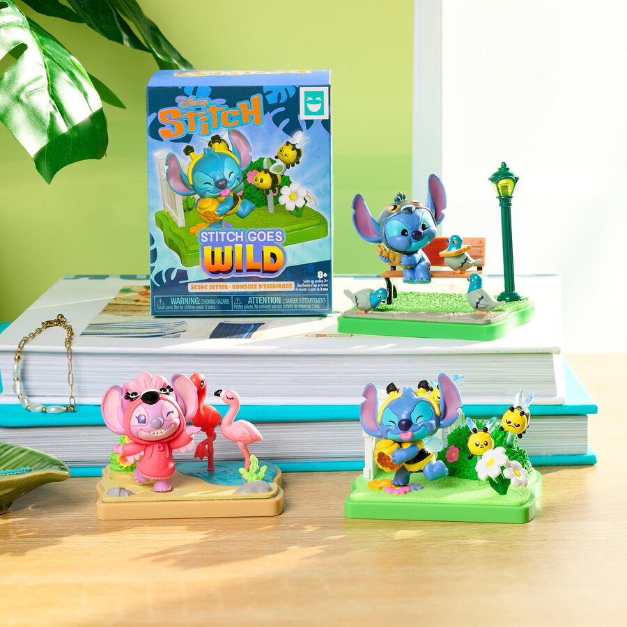 Oferte la Just Play Disney Stitch Goes Wild Collectible Figures (assorted item, one figure)