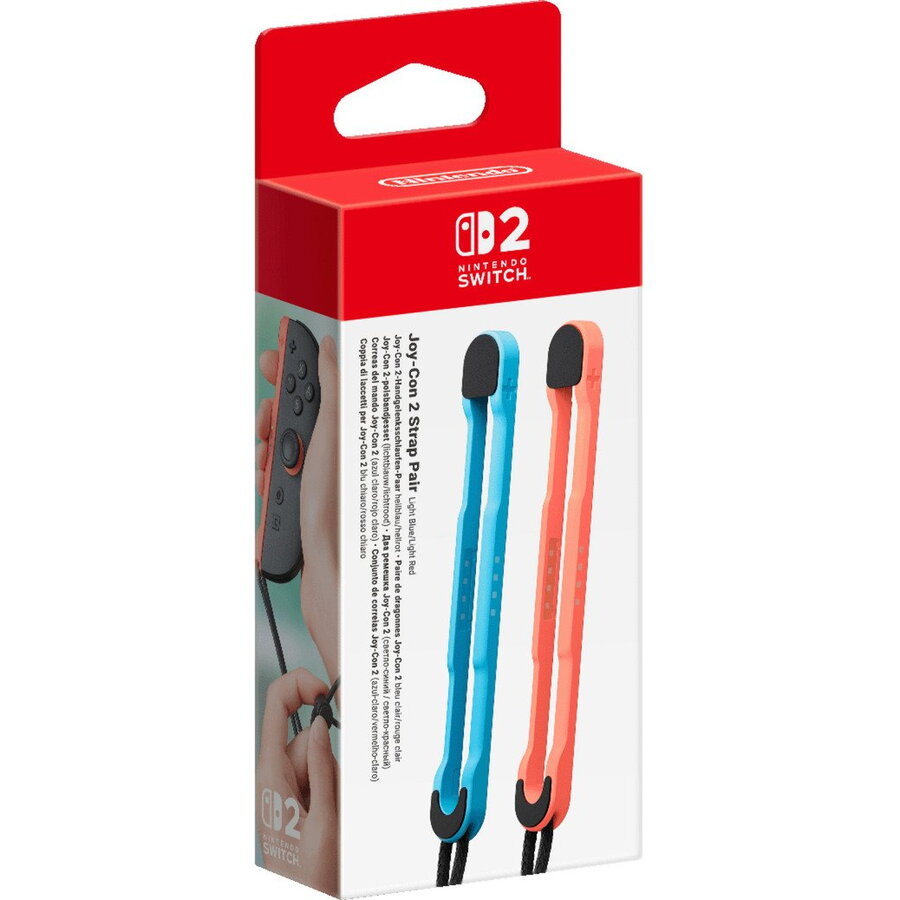 Oferte la Joy-Con 2 Wrist Strap Pair (Light Blue/Light Red, for  Switch 2)