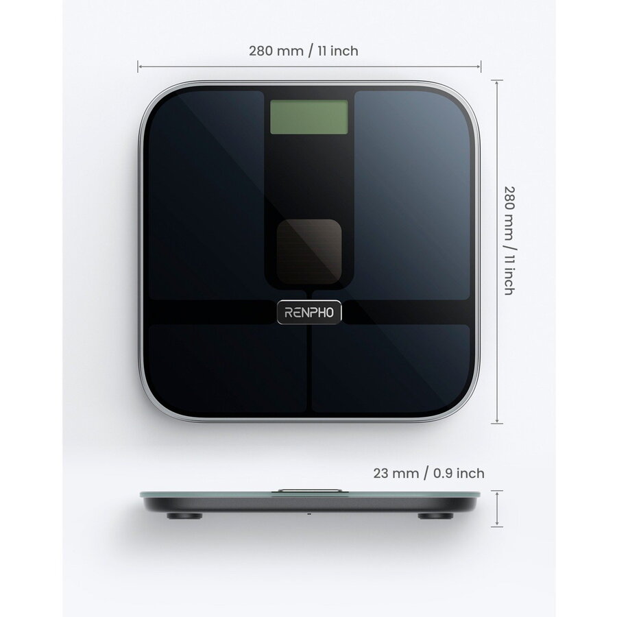 Oferte la Cantar corporal Elis Solar 2 Smart Body Scale Bluetooth WiFi Black