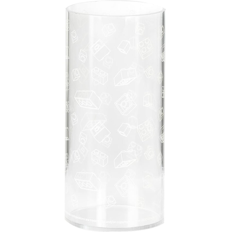 Oferte la Room Copenhagen LEGO Cylinder Vase Brick Art Line (transparent)