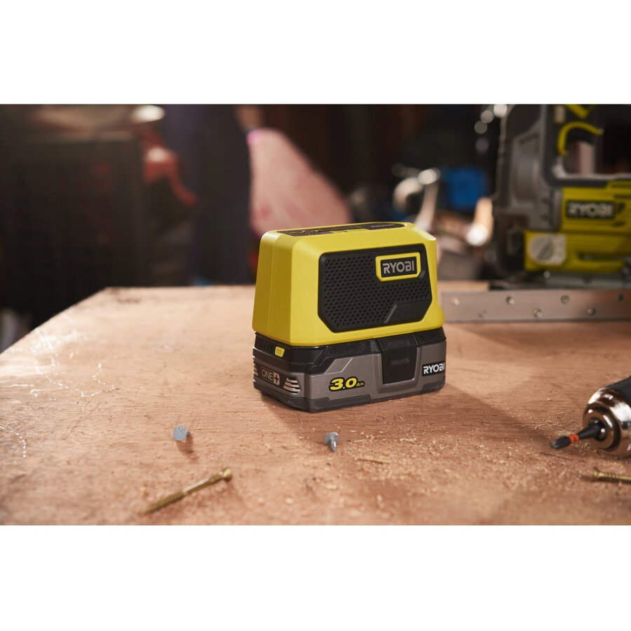 Oferte la Boxa portabila ONE+ battery Bluetooth Box Mini, 18 volts (green/black, without battery and charger)