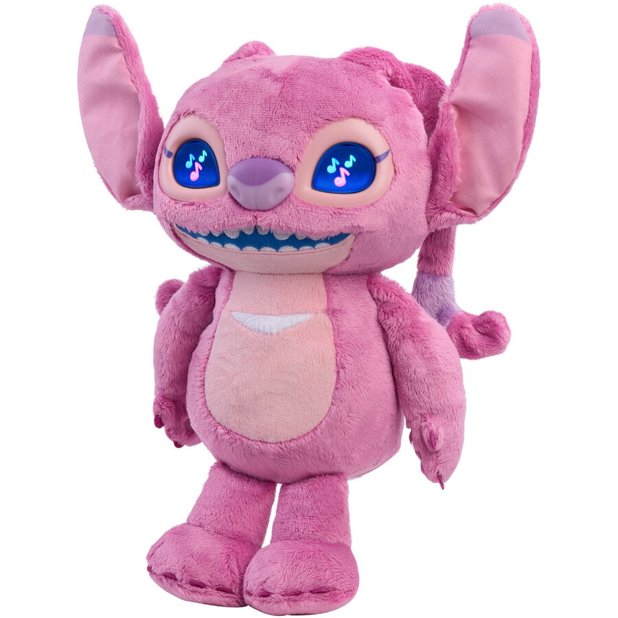 Oferte la Just Play Disney Stitch Many Moods Angel Plush Figure