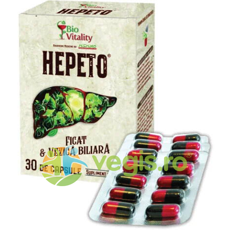 Oferte la Hepeto (Ficat si Vezica Biliara) 30cps