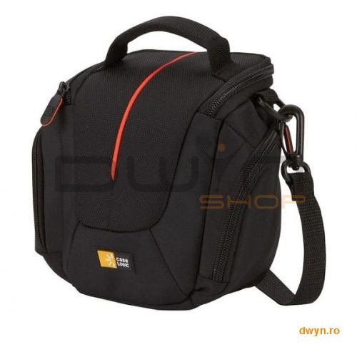 Oferte la Carcasa camera video compacta Case Logic, buzunar frontal, buzunare laterale, curea detasabila, poli