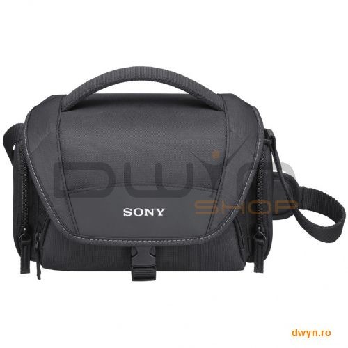 Oferte la SONY Geanta de transport pentru camera video compacta, material textil, neagru