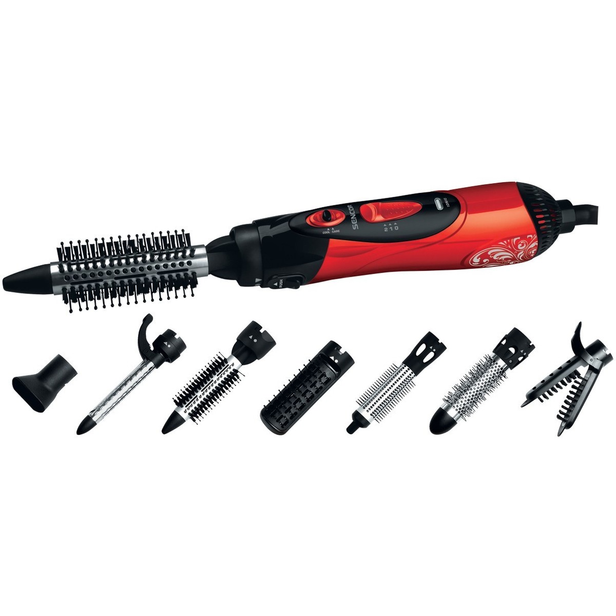 Oferte la Sencor SHS 7551 cu functie ionizare, rosu