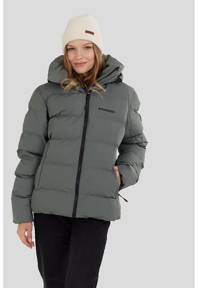 Oferte la Geaca cu vatelina si gluga detasabila Amber - Kaki