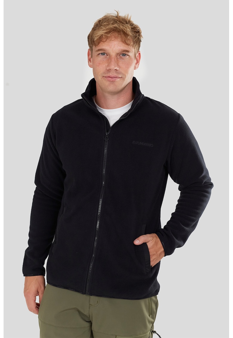 Oferte la Bluza cu fermoar pentru trekking Nestor II - Negru