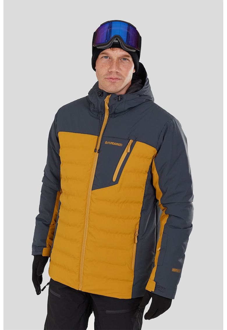 Oferte la Geaca cu aspect contrastant pentru ski Fairfield - Portocaliu inchis/Gri antracit
