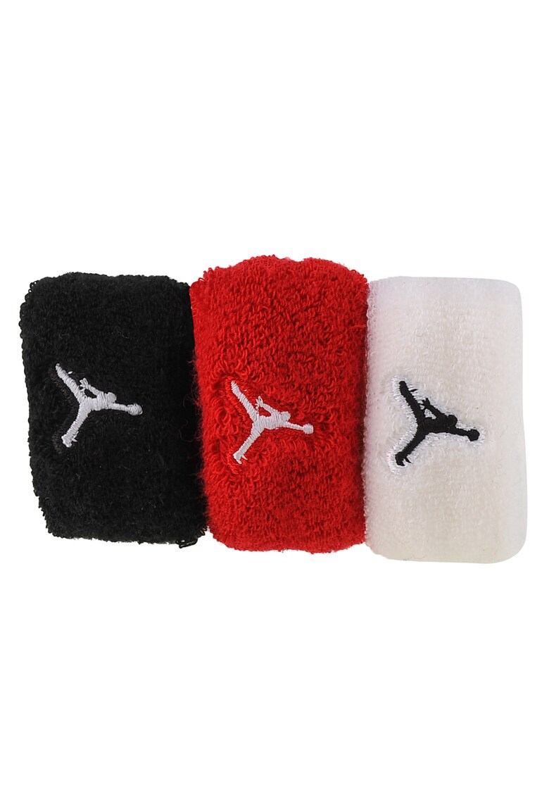 Oferte la Set de 3 elastice de par -  Terry Hair Ties J1007015-11 - Nylon - Multicolor
