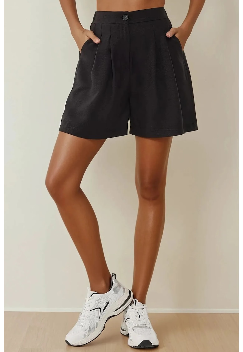 Oferte la Pantaloni scurți dama  talie înaltă