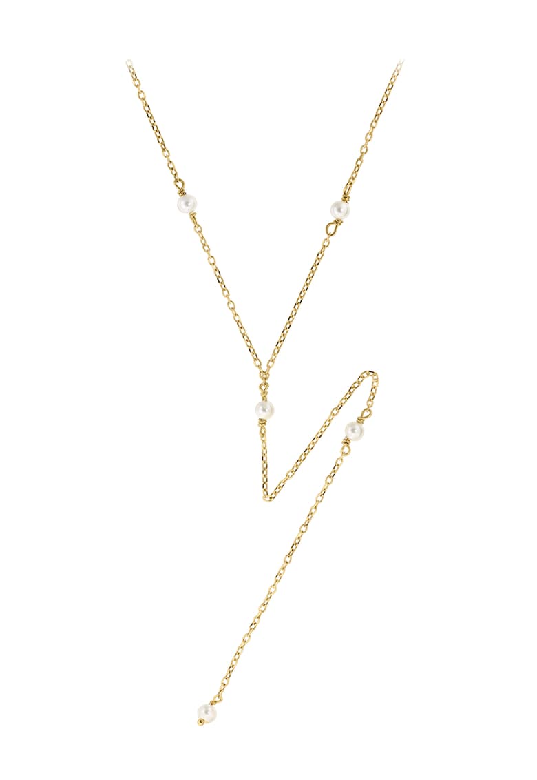 Oferte la Colier din argint placat cu aur de 14K - Auriu