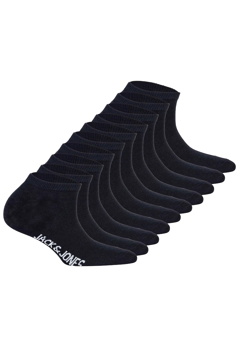 Oferte la Set de sosete pana la glezna - 10 perechi - Negru