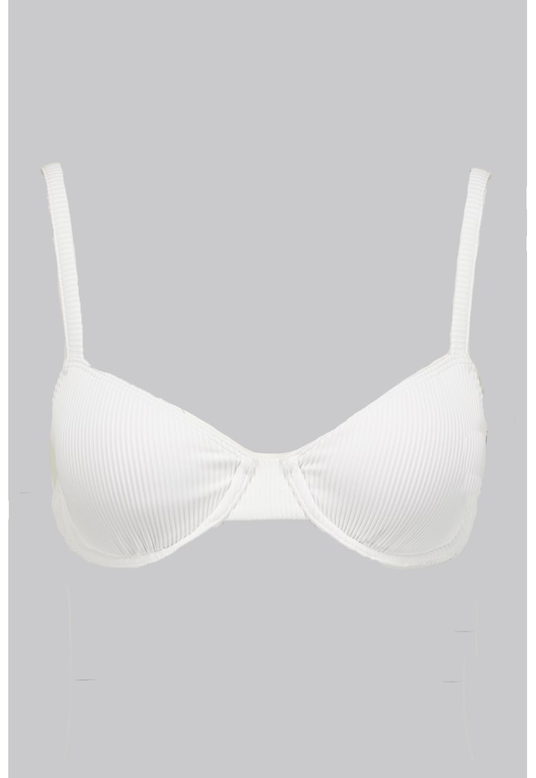 Oferte la Sutien de baie striat Love The Muse - Alb optic