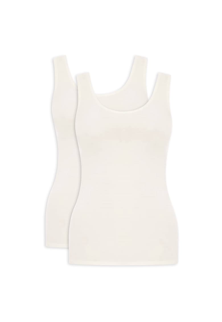 Oferte la Set de topuri uni - 2 piese - Bej deschis