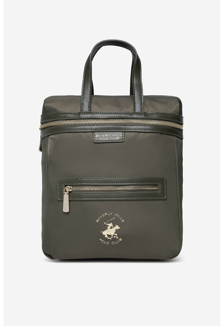 Oferte la Rucsac cu fermoar si buzunar frontal - Kaki