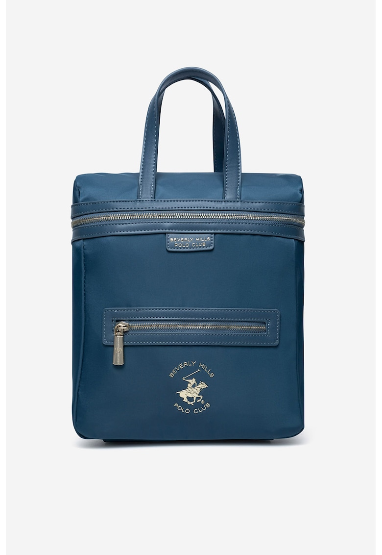 Oferte la Rucsac cu fermoar si buzunar frontal - Albastru royal