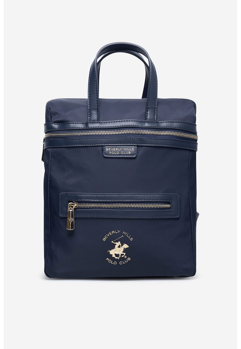Oferte la Rucsac cu fermoar si buzunar frontal - Bleumarin