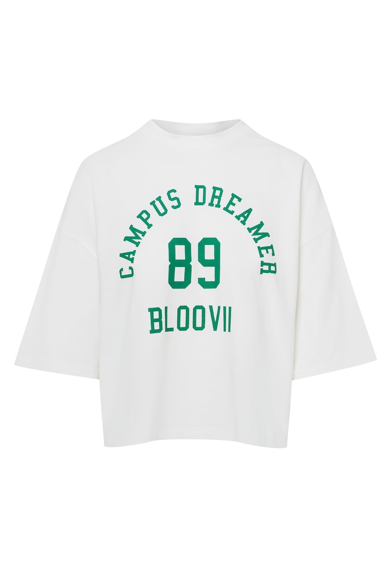 Oferte la Tricou dama alb-verde Kayci