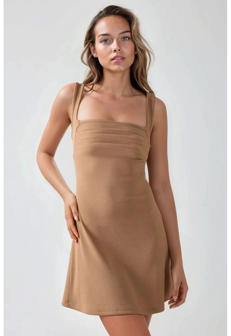 Oferte la Rochie mini -  Maro - Poliester/Elastan