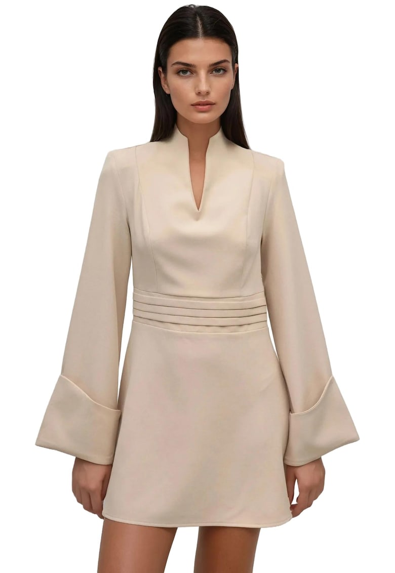 Oferte la Rochie mini  eleganta - Bej