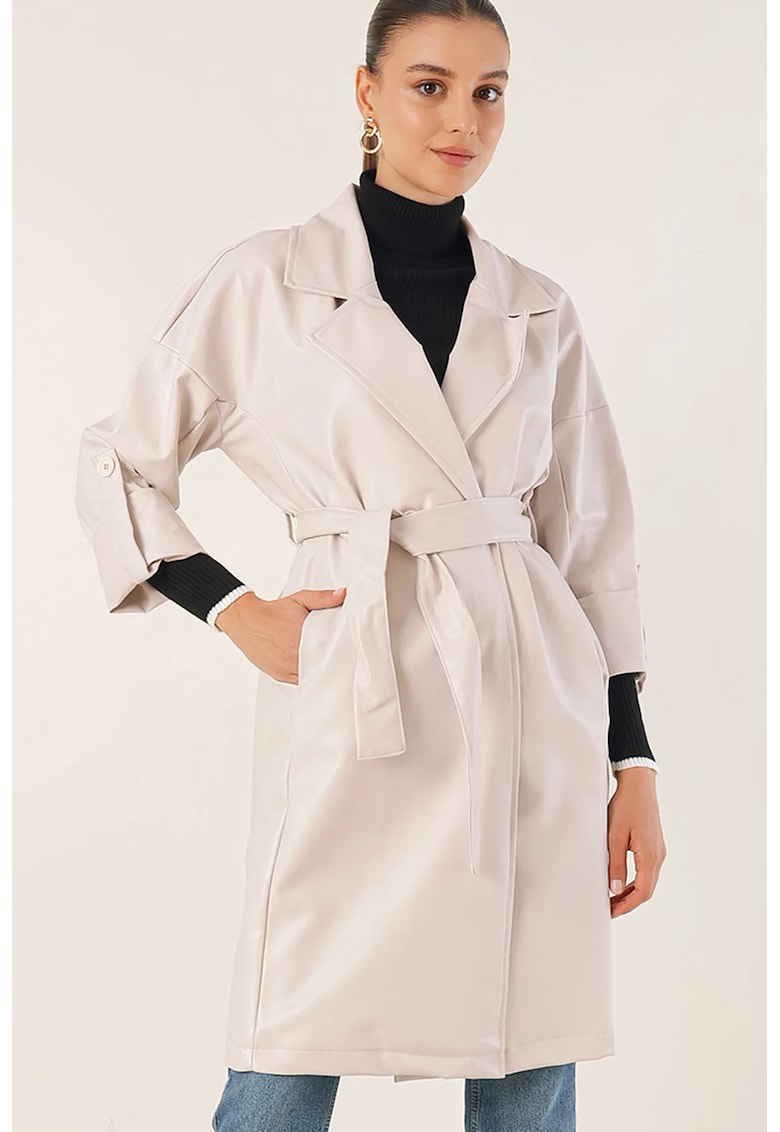 Oferte la Trenci dama - HiCCUP - Ecru - Textil