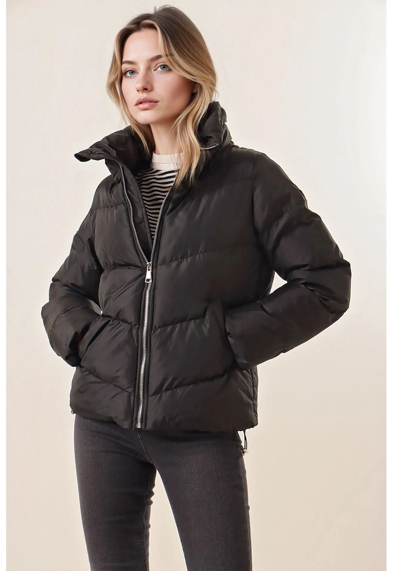 Oferte la Geaca HiCCUP - Poliester - Negru - Negru