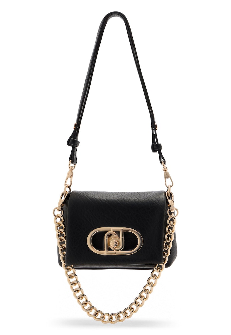 Oferte la Geanta crossbody cu maner detasabil de lant Lapuffy - Negru