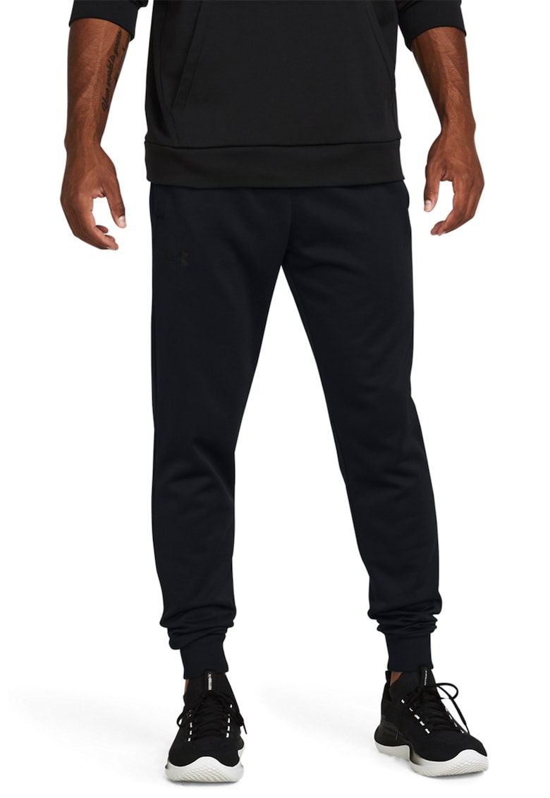 Oferte la Pantaloni lejeri din fleece pentru antrenament Armour - Negru