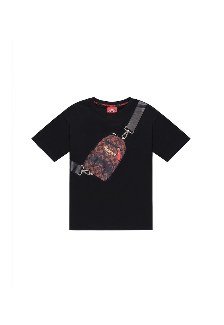 Oferte la Tricou din bumbac Takeover The Throne - Maro inchis/Negru