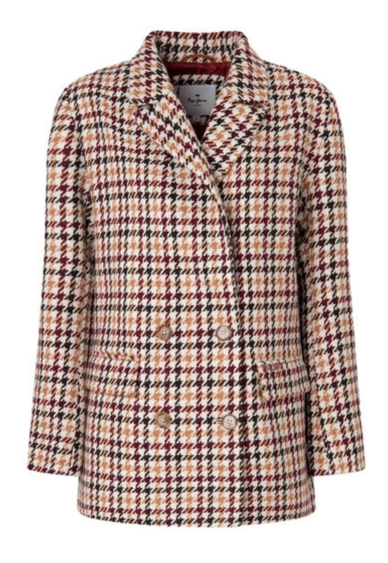 Oferte la Palton cu imprimeu houndstooth