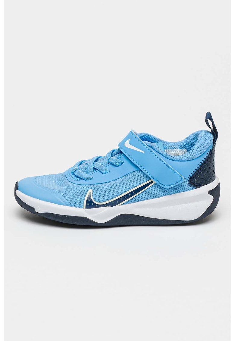 Oferte la Pantofi Omni Multi-Court cu inchidere velcro pentru tenis - Albastru pastel/Alb optic/Bleumarin