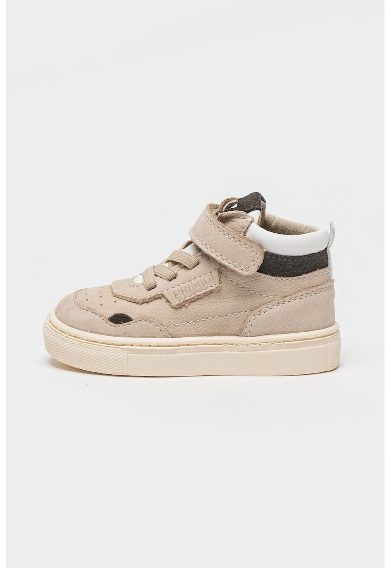Oferte la Pantofi sport mid-high din piele intoarsa - Bej