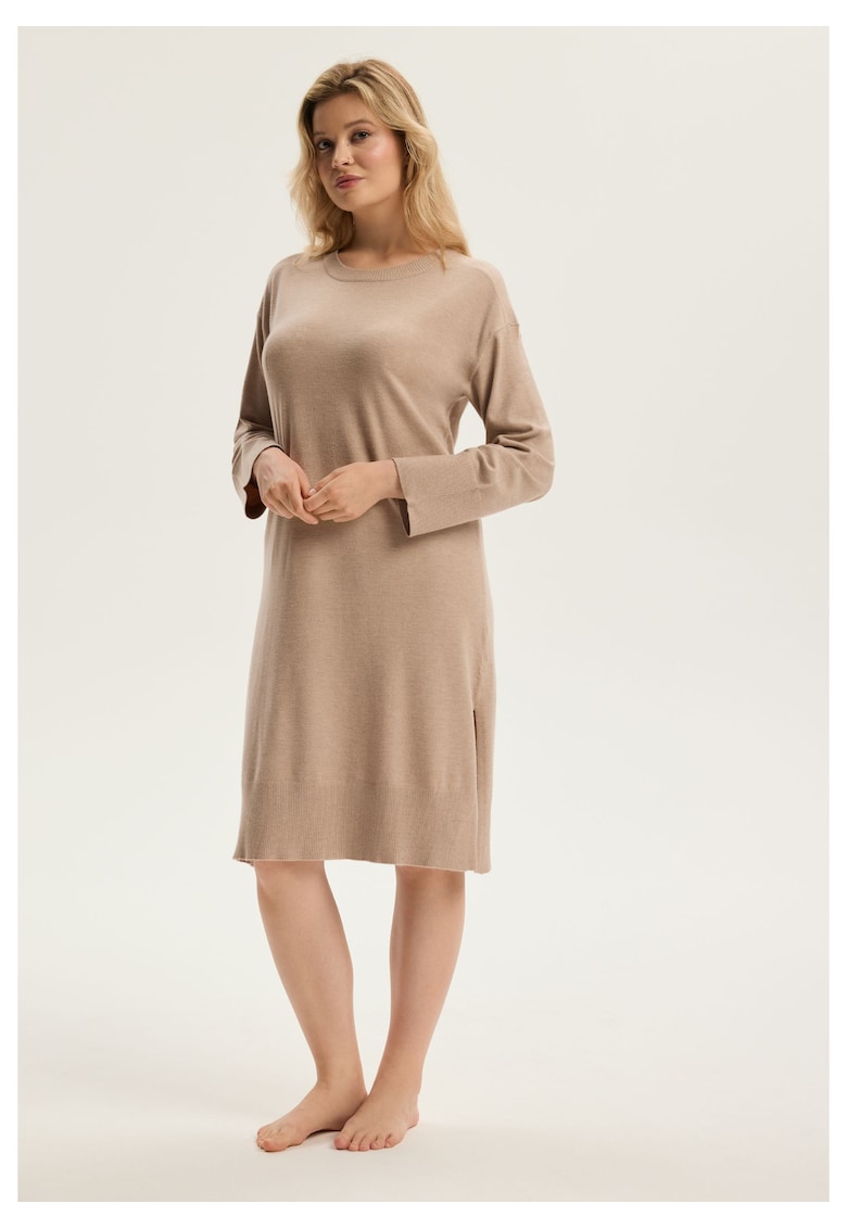 Rochie dama bej Chilo Bej - Bej