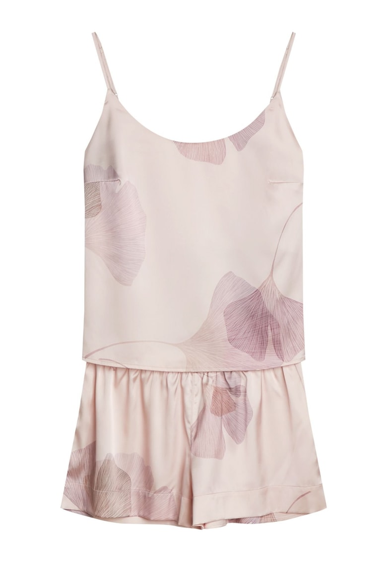 Oferte la Pijama dama Alb Bej Caproccio - Floral