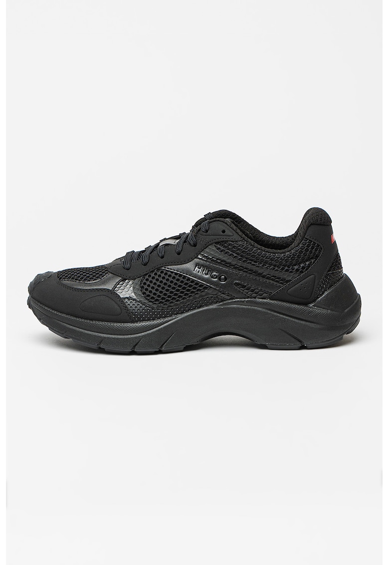 Oferte la Pantofi sport low cut cu segmente de plasa Go2 - Negru