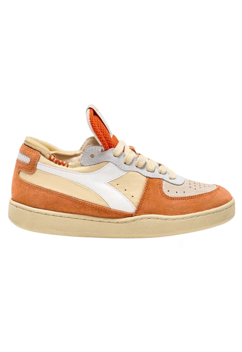 Oferte la Pantofi sport din piele si piele intoarsa Basket Row